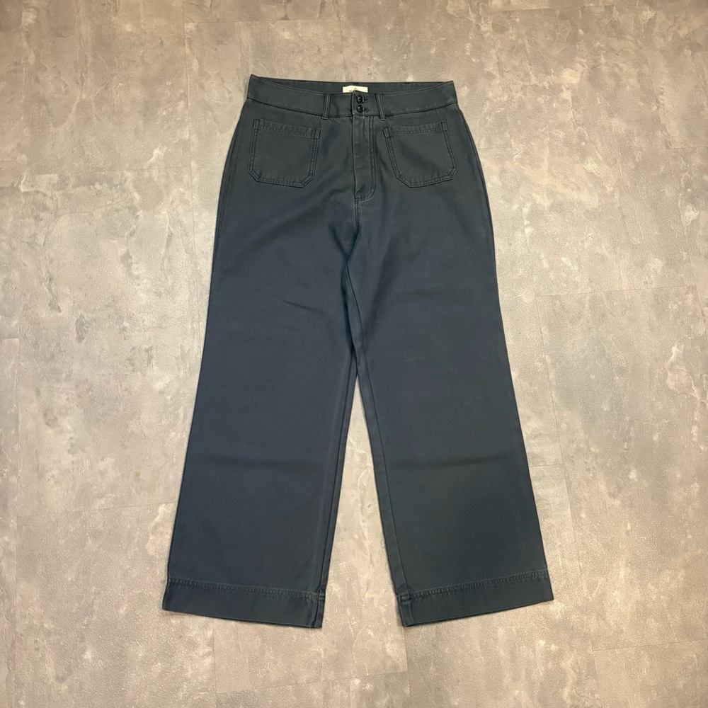 MARINE LAYER High Waist Wide Straight Leg Pants Size 10